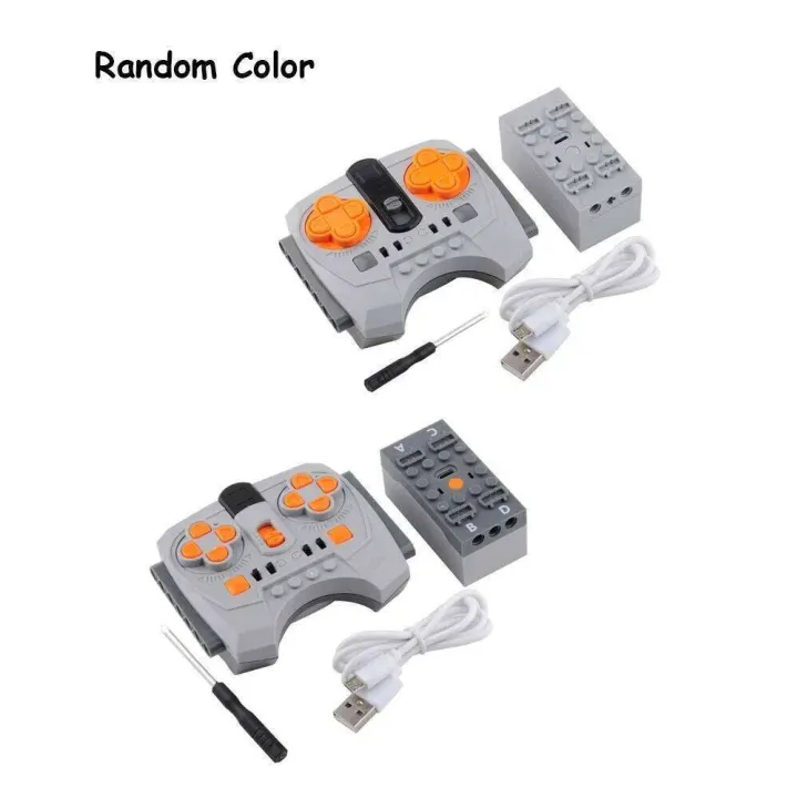 2.4G%208-Channel%20Speed%20Remote%20Control%20for%20MOC%20Power%20Functions%20APP%20Programming%20Lithium%20Battery%20Box%20Compatible%20With%20Legoed%20-%20Image%202