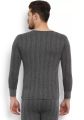 Rupa Torrido 7001 V Neck Grey Thermal Top For Men | Thermocot / Thermal Wear For Men (Top Only). 