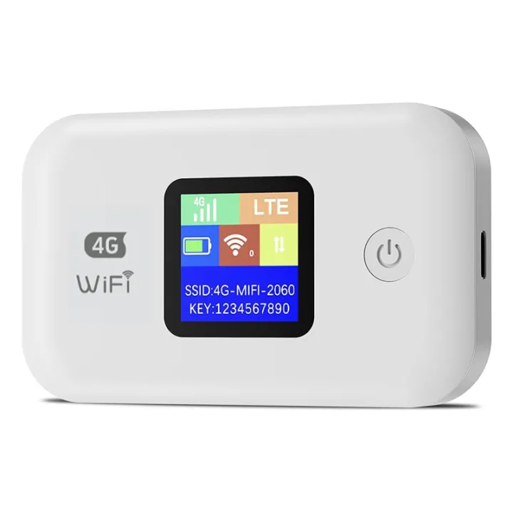 Mobile WLAN Router, 4G Portable WiFi Hotspot Supports SIM Cards | Daraz ...