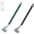 Golf Club Shaped Silicone Toilet Brush With Flexible Bristles. 