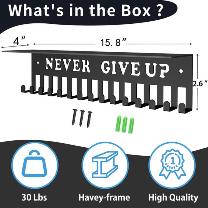 Stainless%20steel%20Medal%20hanger%20display%20Multi-tiered%20Wall-mounted%20Rust-proof%20Trophy%20shelf%20Durable%20Customizable%20Sports%20medal%20display%20rack%20for%20Gymnastics%20competitions%20Marathon%20runners%20Soccer%20tournaments%20-%20Image%204