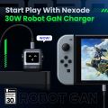 UGREEN RG 30W USB C Charger, Nexode Robot GaN Fast Charger Block, Compact Wall Charger Power Adapter. 