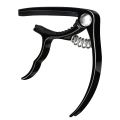Guitar Capo Guitar Accessories Trigger Capo with 6 Free Guitar Picks for Acoustic and Electric Guitars - Also Ukulele and Banjo Capos (Black). 