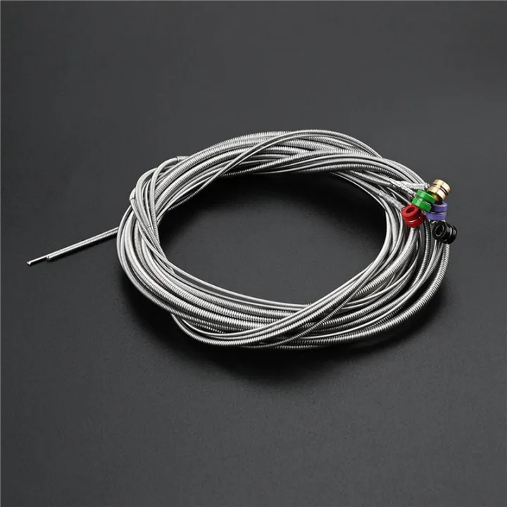 JAERBEE%20Set%20of%2010%20Pcs%20Stainless%20Steel%20Strings%20with%20Color%20Ball%20Ends%20for%205%20String%20Electric%20Bass%20Guitar%20Replacement%20Parts%20-%20Image%202
