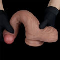 8.5'' Dual Layered Silicone Dildo LV411045. 