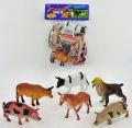 Farm Animal Pretend Play (set of 6). 