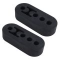 NAMUNY 2X Universal Black Rubber Car Exhaust Hanger Bushing. 