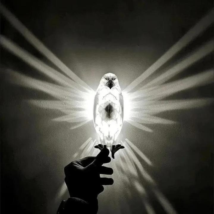 3D%20Bird%20Wall%20Lamp%20Body%20Animal%20Lighting%20Lustre%20Modern%20Creative%20Atmosphere%20Halloween%20Owl%20Eagle%20Shape%20Projector%20-%20Image%202