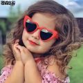 2024 New Kids Cartoon Heart Sunflower Sunglasses Girls Boy Children 2025新款，Jinnikaiji Outdoor Round UV400 Sun Glasses Kids Sunglasses UV375. 