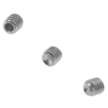 ZOROOM 1000pcs M3x3mm Stainless Steel Hex Socket Set Cap Point Grub Screws Silver. 