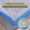Portable Folding Mosquito Net Bed Canopy Camping Portable Travel Home Anti Mosquito Tent Children Adult Folding Mosquito Net Outdoor Bottomless Sleeping Bug Net. 
