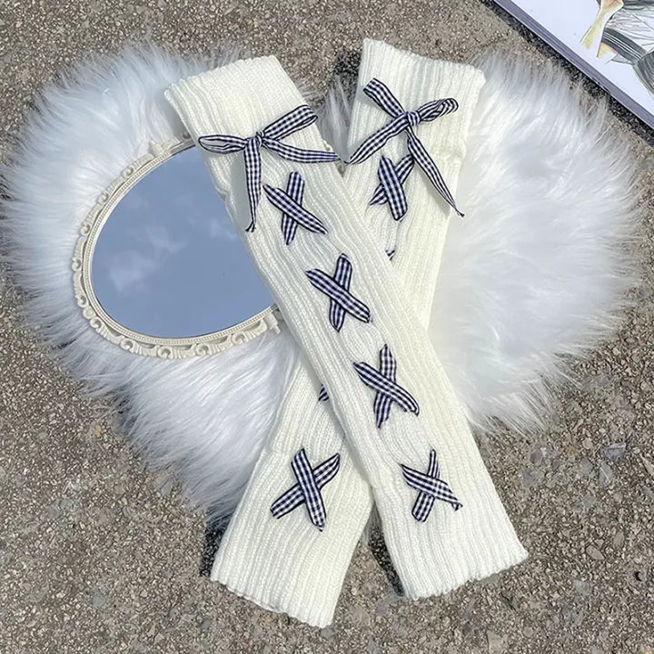 Woman%20Leg%20Warmers%20Autumn%20And%20Winter%20Ribbon%20Lolita%20Black%20Knee%20Warmers%20Long%20Socks%20DIANGUI%20-%20Image%204