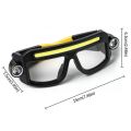 Compact 5 Modes LED Glasses Headlights Windproof Waterproof Multifunctional Headlamp COB Lightweight Eyeglass Lamp Mechanic Work. 