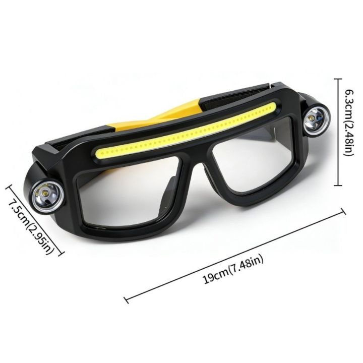 Compact%205%20Modes%20LED%20Glasses%20Headlights%20Windproof%20Waterproof%20Multifunctional%20Headlamp%20COB%20Lightweight%20Eyeglass%20Lamp%20Mechanic%20Work%20-%20Image%202