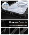 Bumper Case for Infinix GT 20 Pro, 360 Degree Shockproof Protection, Transparent Anti-Slip Back Cover, Dual Layer TPU and PC Design. 