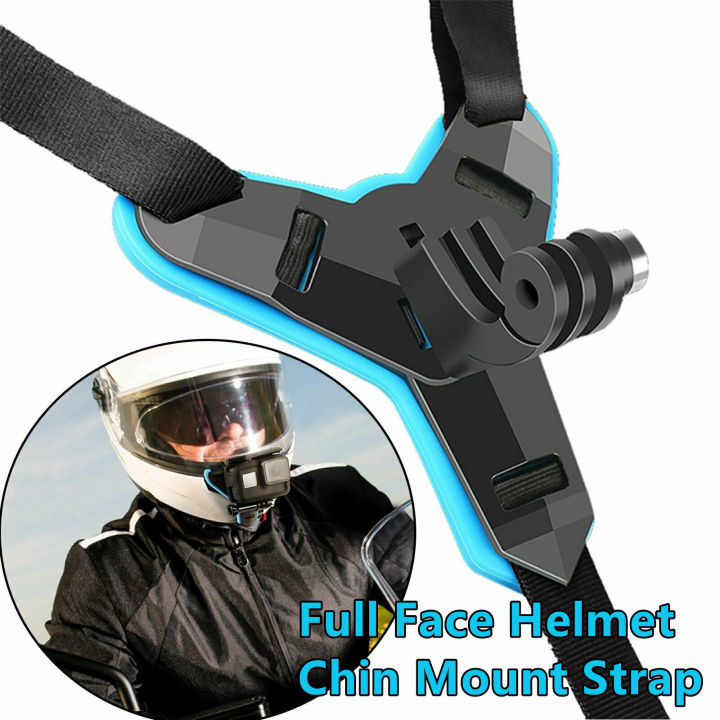 Gopro Accessory For Motorcycle Motorcycle Helmet Strap Chin Mount For Gopro / Mobile | Daraz.com.np
