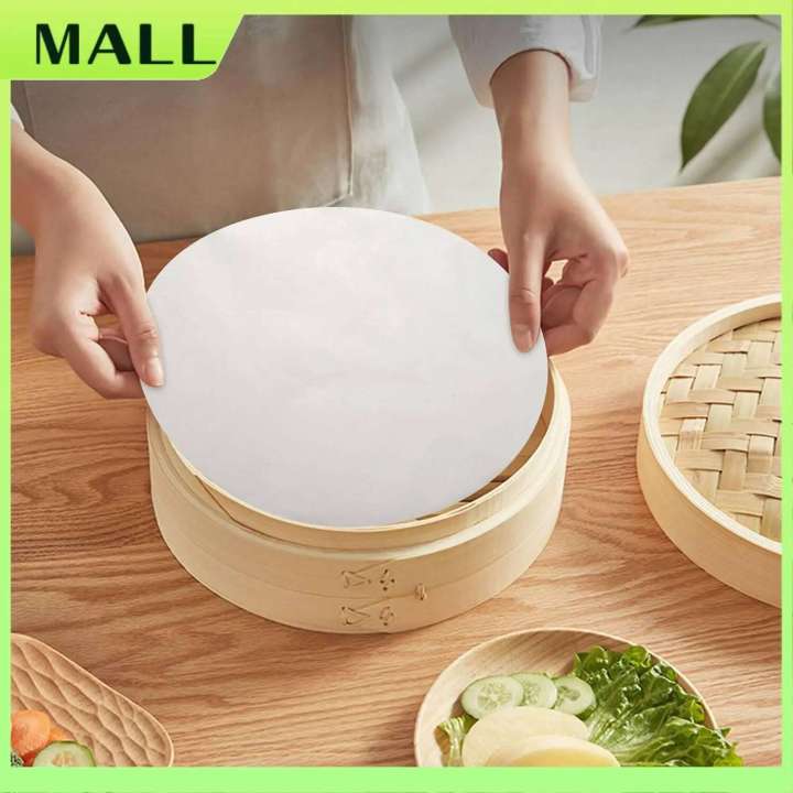 MALL%20100%20Pcs%20Round%20Silicone%20Paper%20Rounds%20Non%20Stick%20Circles%20Greaseproof%20Baking%20Sheets%20Pans%20Circle%20Cake%20-%20Image%204