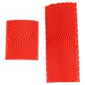 2pcs Wood Graining Grain Rubber Patin Painting Wall Decoration Tools. 