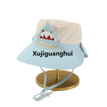 Xujiguanghui Casual Wide Brim Peaked Cap Cartoon Animals Breathable Baby Sun Protection Hat Streetwear Quick Dry Children Fishman Hat Boys. 