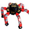 Fidget Spinner Deformable Decompression Toy Funny Transformable Fingertip Spin High-Speed Rotating Mechanical Chain Robot For Kids Adults. 