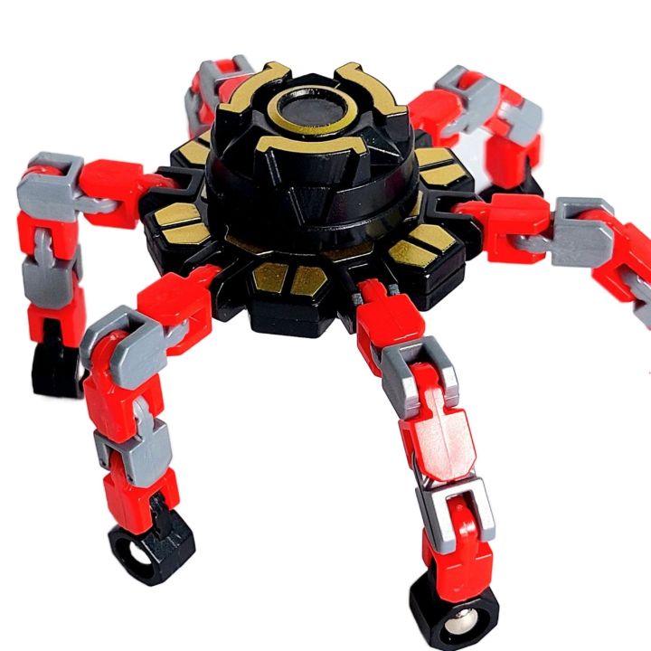 Fidget%20Spinner%20Deformable%20Decompression%20Toy%20Funny%20Transformable%20Fingertip%20Spin%20High-Speed%20Rotating%20Mechanical%20Chain%20Robot%20For%20Kids%20Adults%20-%20Image%209