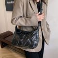Exquisite Dumpling Bag Bright Space Cotton Tote Bag Large Capacity Crossbody Bag Shoulder Bag Down Nylon Handbag Lady. 