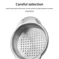 Oufeiton Food Strainer Stainless Steel Tuna Strainer with Handle Dishwasher Safe Colander for Canning 2pcs Set Buyers' Choice Canning Strainer. 
