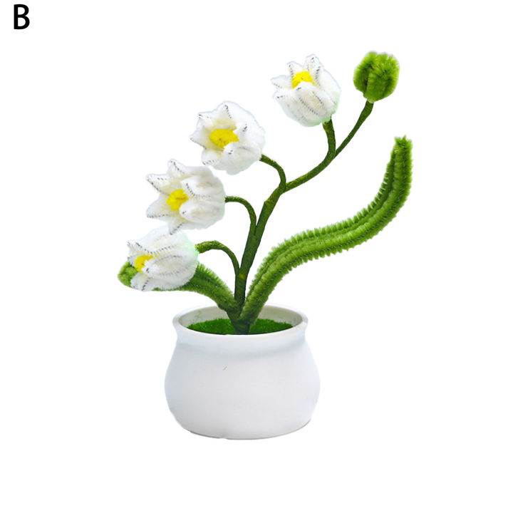 Pipe%20Cleaner%20Project%20Kit%20Handmade%20Pipe%20Cleaner%20Flower%20Kit%20Diy%20Craft%20Supplies%20for%20Rose%20Tulip%20Lily%20Daffodil%20Potted%20Floral%20Plants%20-%20Image%204