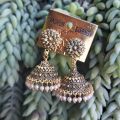 Gold Toned  Earrings / Jumka /Pinjada jhumka / For Wedding Ethnic. 