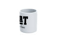 G.O.A.T. God Over All Things Printed Ceramic Coffee Mug. 