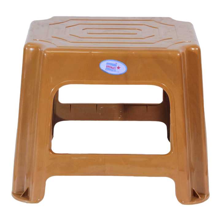 Bagmati Plastic Rectangular Mini Normal Comfortable Stool