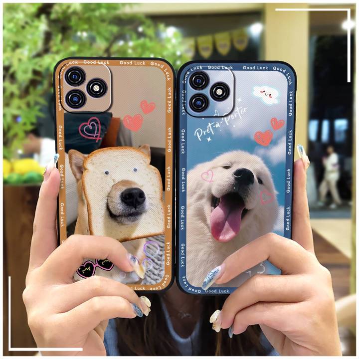 Anti-dust Silicone Phone Case For Blackview OSCAL C20/C20 Pro Anti-knock Shockproof Back Cover Graffiti Waterproof Cover