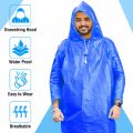 Shalimar Premium Quality Rain Poncho – Waterproof, Free Size, Reusable. 