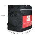 Waterproof Insulated/ Foam Inside Hot Delivery Bags/ Bag Heavy Duty Logistics Backpack 146 Litres  Commercial Quality Grade E-Commerce. 