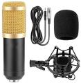 Bm 800 original Microphone For Computer Wired Studio Condenser Karaoke Mic Bm800 And Pop Filter. 
