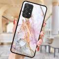 DIY Phone Case For Xiaomi Poco C51 C65 Redmi 13C 13T Note 12S 12R 13 14 12 Pro Plus 5G Marble Texture Granite Photo Black Cover. 
