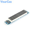 4 8 bit MAX7219 TM1638 LED Digital Tube Module Dot Matrix Microcontroller Highlight Display Serial Interface Nixie for Arduino. 