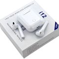 I12 Tws True Wireless Touch Control Bluetooth 5.0 Earphone. 
