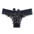 ZoraLink European and American sexy lace underwear women's pure lust wind low waist seamless large size pants breathable girls underwear bow. 