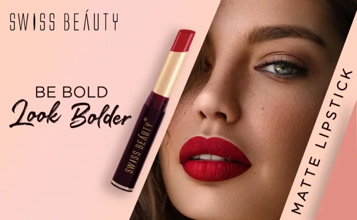 Swiss%20Beauty%20Non-Tranfer%20Matte%20Lipstick,%20Smooth%20&%20Waterproof,%202g%20-%20Image%203