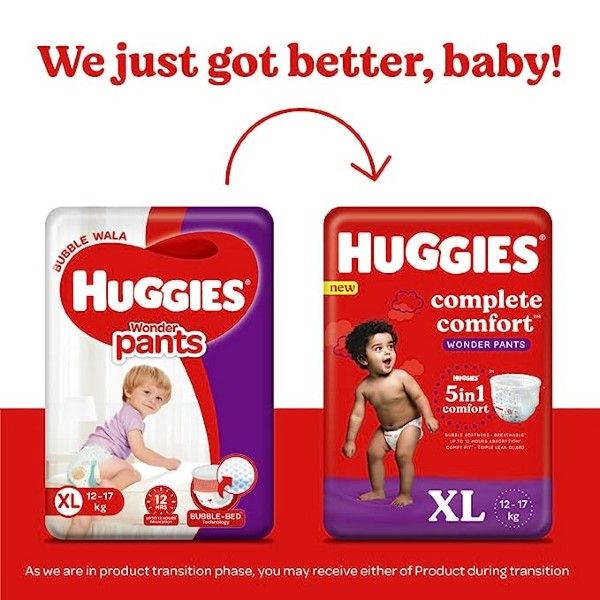 Huggies%20Wonder%20Pants%20(XL)%2024%20pcs%20Size%20(12-17%20Kgs)%20Baby%20Diaper%20Pants%7C%20Complete%20Comfort%20India's%20Fastest%20Absorbing%20Diaper%20with%20upto%204x%20faster%20absorption%20%7C%20Unique%20Dry%20Xpert%20Channel%20-%20Image%202