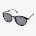 Black Color Circular Shape Frame With Black Color Glasses Unisex Sunglasses. 