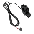 ARELENE 300X Throttle for Electric Bicycle Scooter Thumb Accelerator 24V 36V 48V 72V Right/Left Hand Universal Accessory Black. 