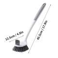 WORTHBUY Multifunctional Long Handle Cleaning Household Wall Mounted No dead Corner Toilet Brush Bathroom Gadgets. 
