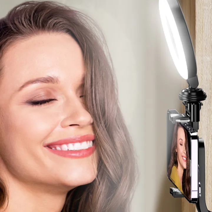 Lereach%20Selfie%20Ring%20Light%209-level%20Dimming%20For%20White%20Light%20/%20Natural%20Light%20/%20Warm%20Light%20Universal%20Rotation%20Multi%20Port%20Suitable%20For%20Beauty%20Fill%20Light%20Support%20Camera%20Selfie%20Stick%20Bracket%20Install%20-%20Image%206