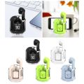 Bluetooth Ultrapods Earbuds, Aceflows ENC Noise Canceling Earbuds, HiFi Dual Stereo Microphone Mini in-Ear Earbuds Touch Control, LED Digital Display. 