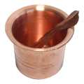 Copper Puja Pancha Patro Small Size. 