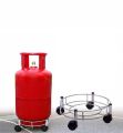 Heavy Metal Heavy Duty Gas Cylinder Trolley With Wheel Stand. 