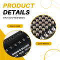RGB-MATRIX-Soldered XIAO-6x10-RGB-Matrix WS2812B RGB LED Matrix Panel Programmable Pixel Display for -XIAO, DIY Lighting Projects. 