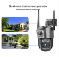 Dual Lens Wireless Smart CCTV Video Surveillance IP Camera Color Night Vision/Two-Way Audio. 